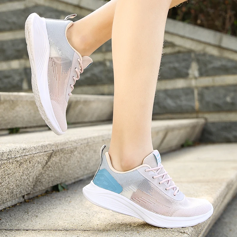 2023 Summer Women Running Shoes Breathable Female Tennis Shoes Non-Slip Women\'s Sneaker Outdoor Lightweight Sports