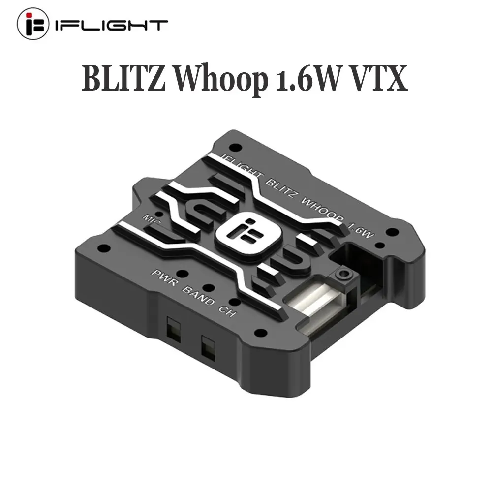 

IFlight BLITZ Whoop 1,6 Вт VTX видеопередача 1600 мВт 25,5x25,5 мм в длину для гоночного дрона RC FPV