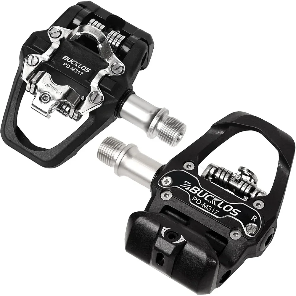Bicycle Pedal Aluminum Alloy Bike Self-locking Pedals Fit LOOK DELTA Cycling Clipless Pedals 9/16'' Bicycle Platform Pedal