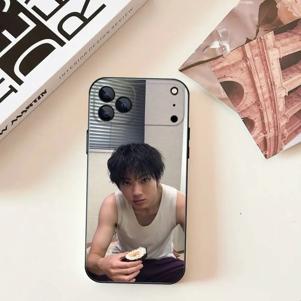 Etui na telefon Yamada Y-Yuki dla iPhone 17, 16, 15, 14, 13, 12, 11, Pro, Max, Plus, E, SE4, Air, Mini, czarne, precyzyjne dopasowanie otworów