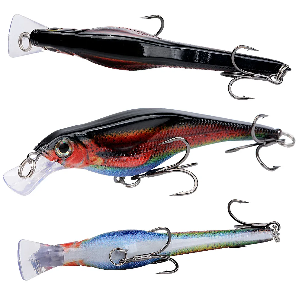 Mino Swim Minnow Crankbait Suspenso – Lubina con Lanzamiento Largo - imagen 4