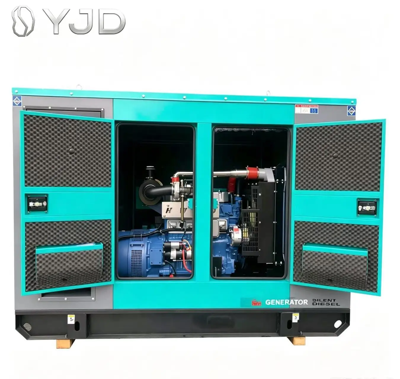 W-ifang Engine R4108IZLD 100KW 125KVA High Efficiency Super Silent Diesel Generator Set 50/60HZ 110V/220V/380V/480V Water Cooled
