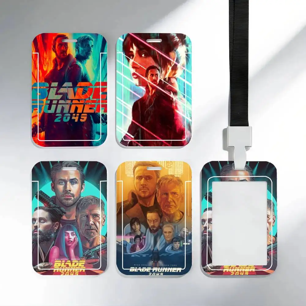 

Держатель для ID-карты Blade Runner 2049 с шейным ремешком, подвеской, держателем для бейджа, шнурком и брелоком для рабочего пропуска