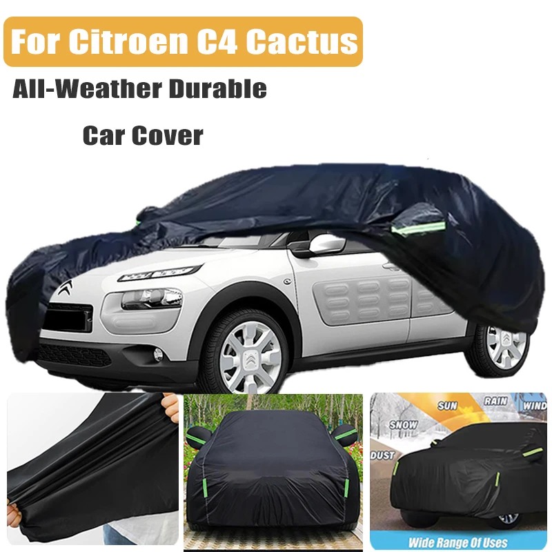 

All-Season Car Cover for Citroen C4 Cactus - Outdoor Full Protection, Waterproof Dustproof Heat-Resistant Car Accessories