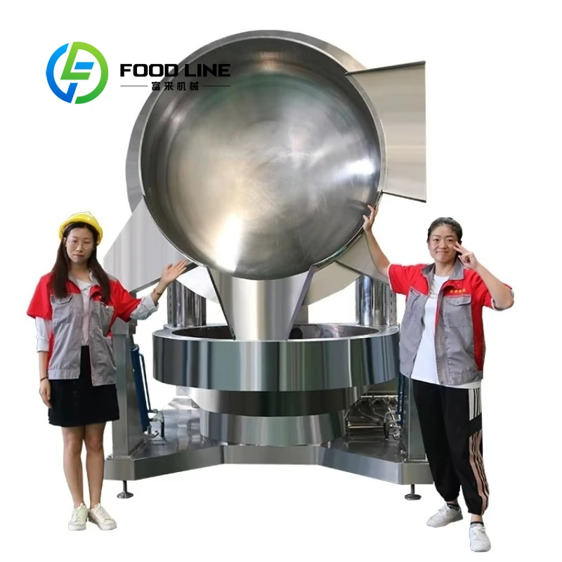 Industrial Fully Automatic Planetary Cooking Mixer Electric Commercial Food Processing Equipment for Catering Factory Customized