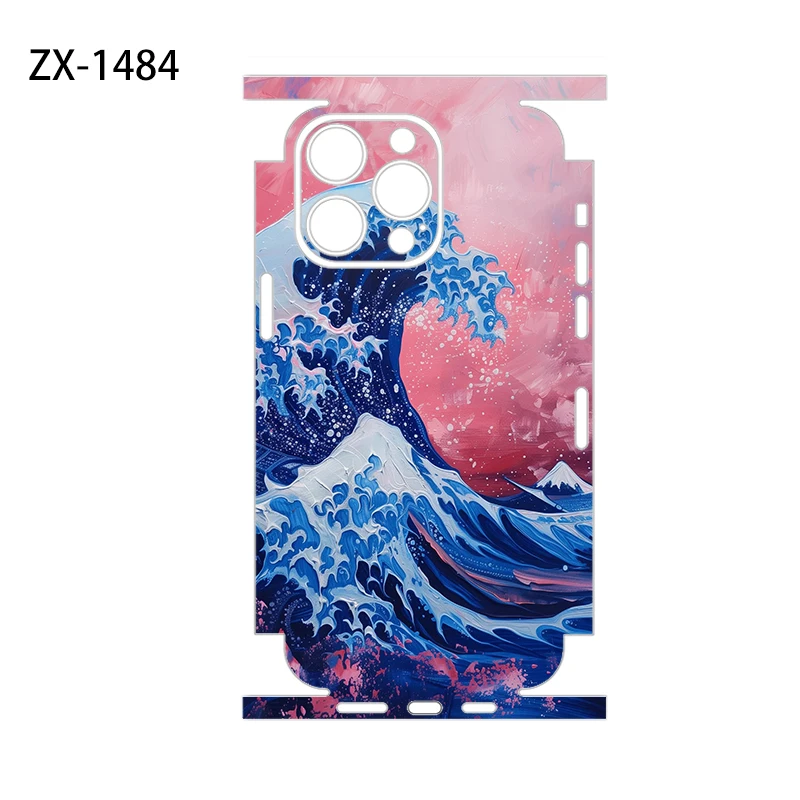 

Skin Wrap For iPhone17 16 Pro Max Sticker 15 14 Plus Back Film 13 12 Mini Protective Decal Side Frame Back Protecto
