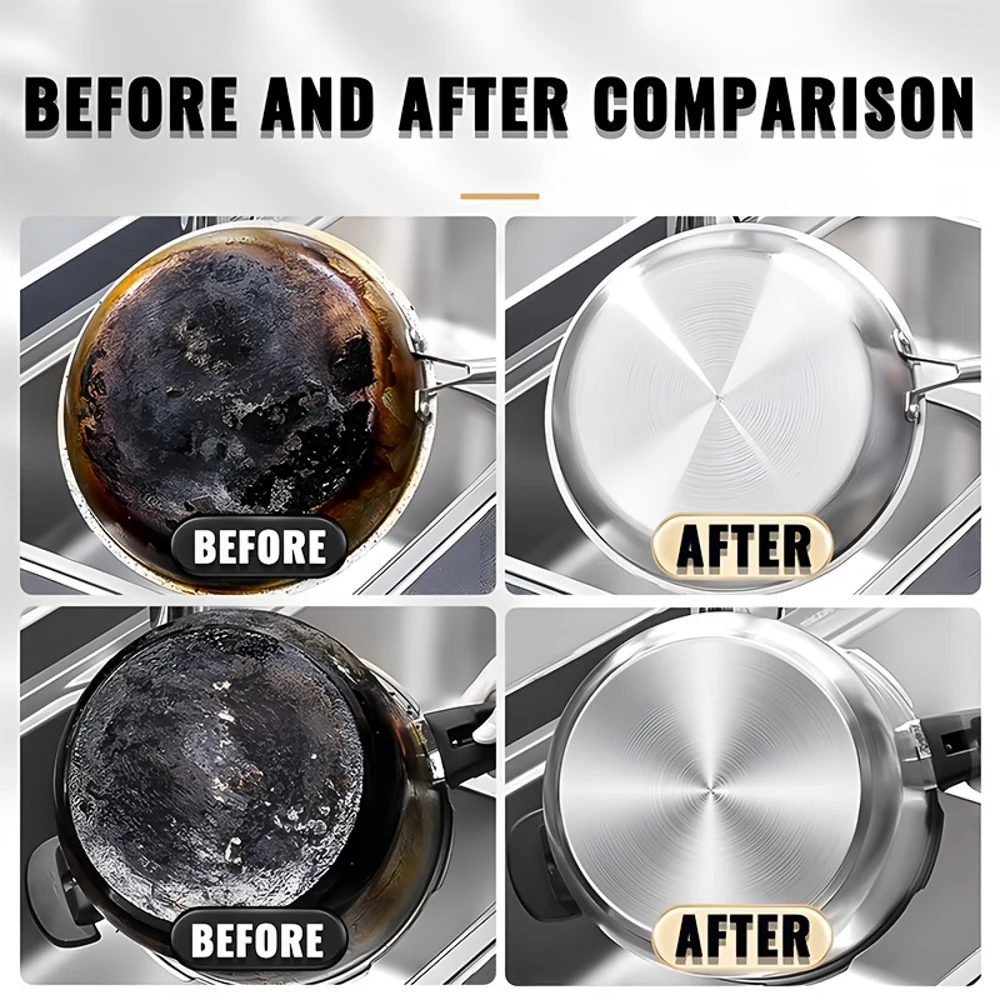 Pasta Pemoles Logam Premium - Pasta Restorasi Logam Serbaguna, Cocok untuk Dapur, Kamar Mandi, Baja Tahan Karat, Wastafel,