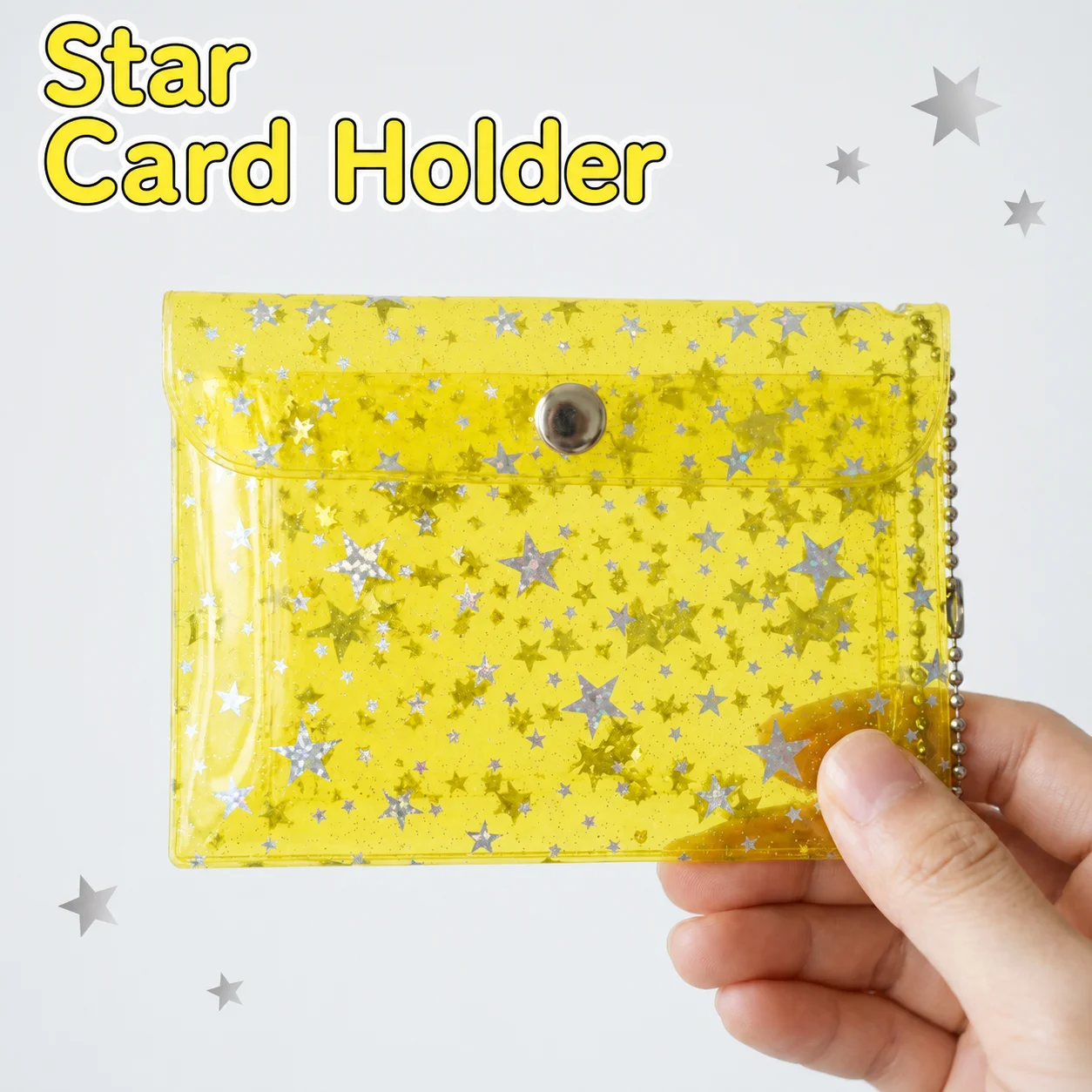 Card And Id Holder Mini Transparent Card Holder Waterproof Card Holder Antibacterial Id Case For Daily Outings Daily Use Bag
