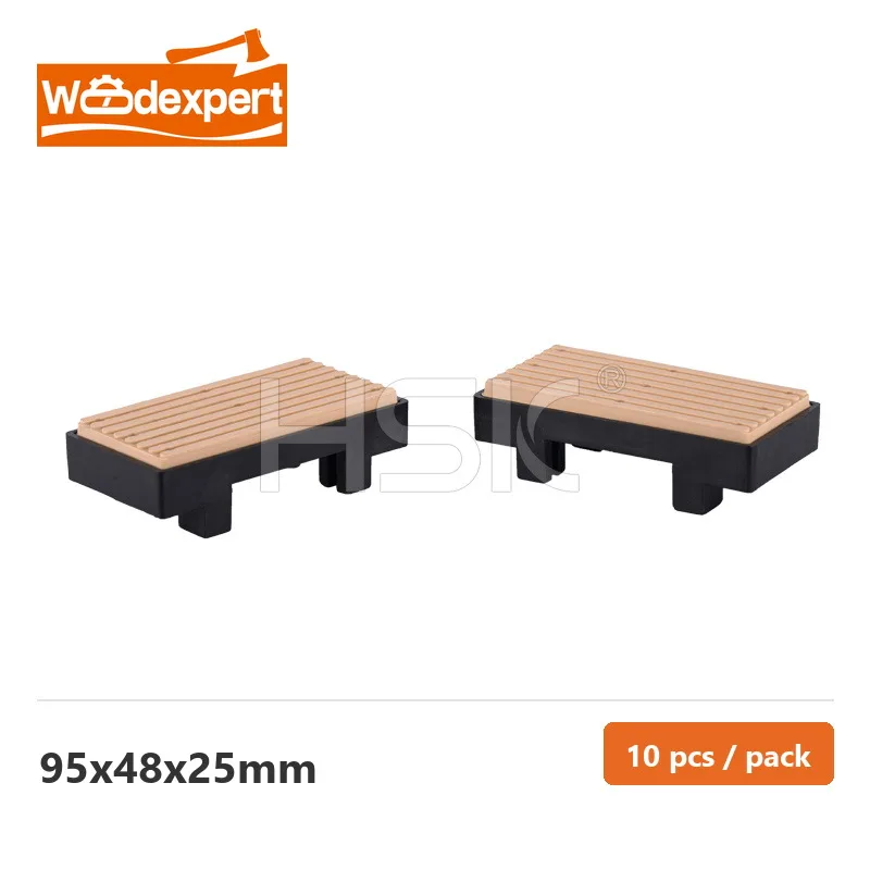 10pcs Conveyor Chain Track Pads 95x48x25mm for Edge Banding Machine Replacement Parts