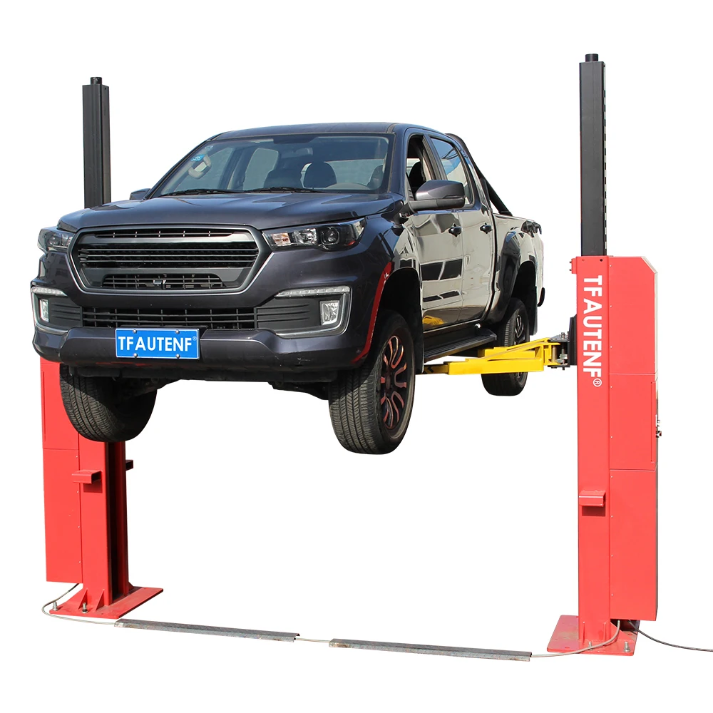 Heavy Duty Two Column Lifts / Elevator / Hoist For Pickup & Commercial Light Truck Repair And Maintenance