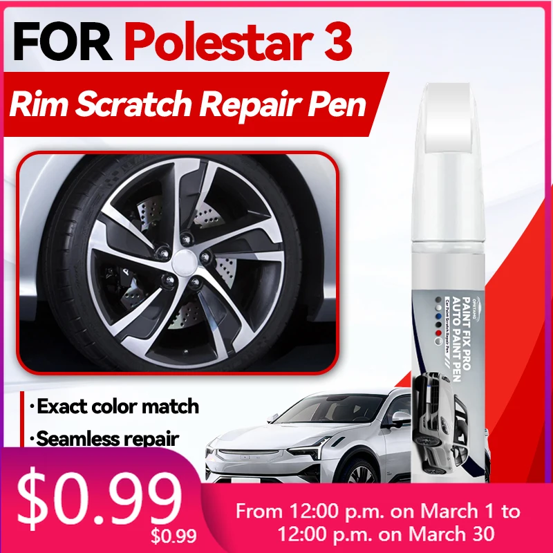 

Автомобильные аксессуары для Polestar 3: Ручка-корректор для ремонта лакокрасочного покрытия, аксессуары для устранения царапин, цвета: магниевый белый, космический черный, Vapou.