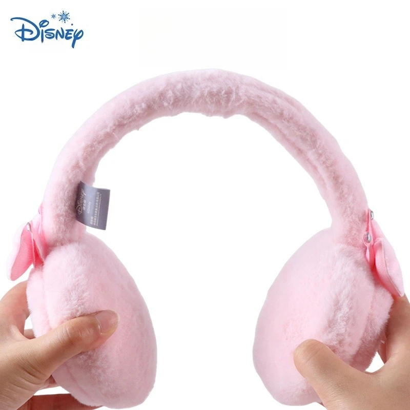 Miniso ディズニー氷と雪子供用イヤーカップ女の子冬暖かいエルサぬいぐるみ女の子の耳暖かい耳