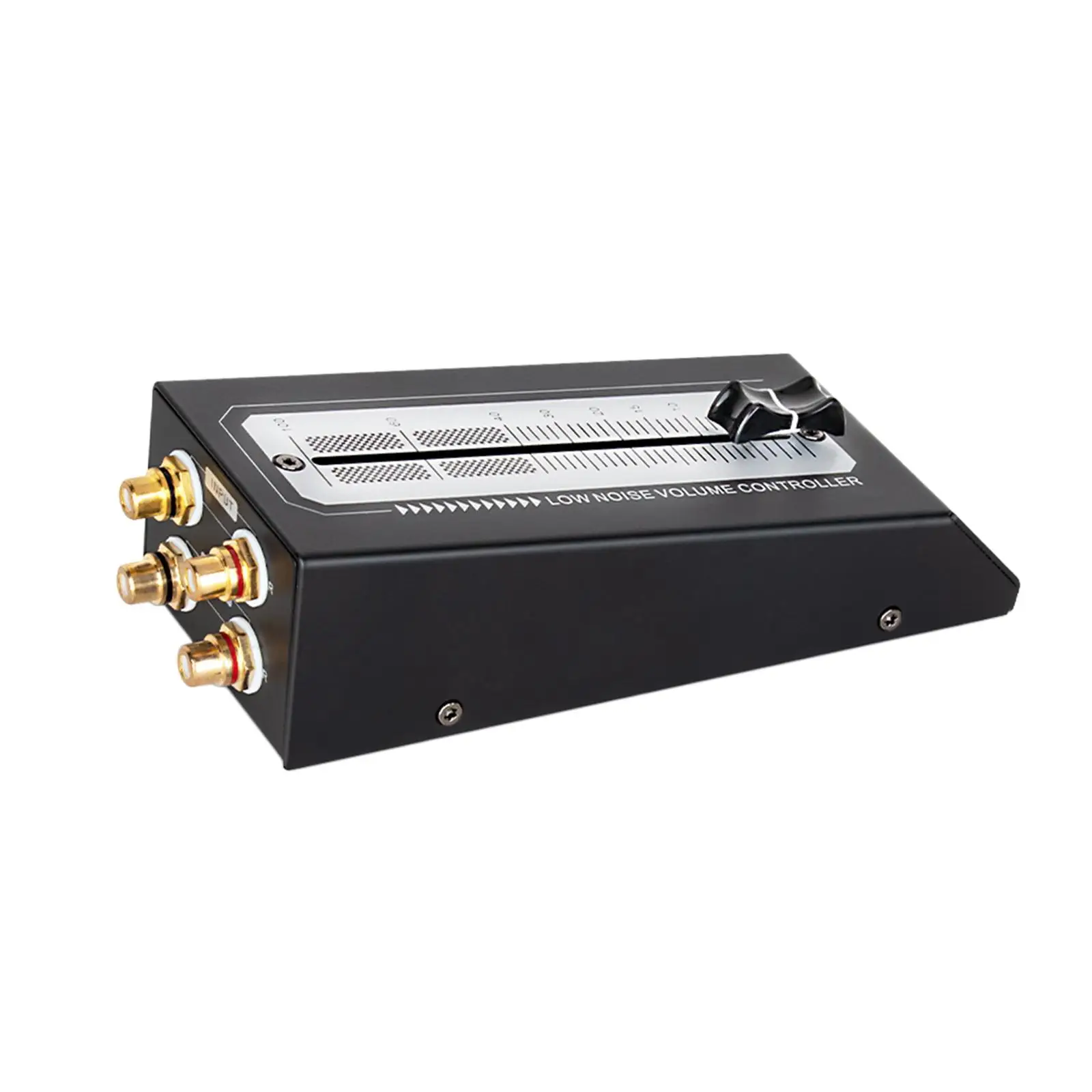 Passive Preamp Speaker Volume Controller Professional Recording Studio Use RCA Interface 128mm Fader Passive Volume Controller