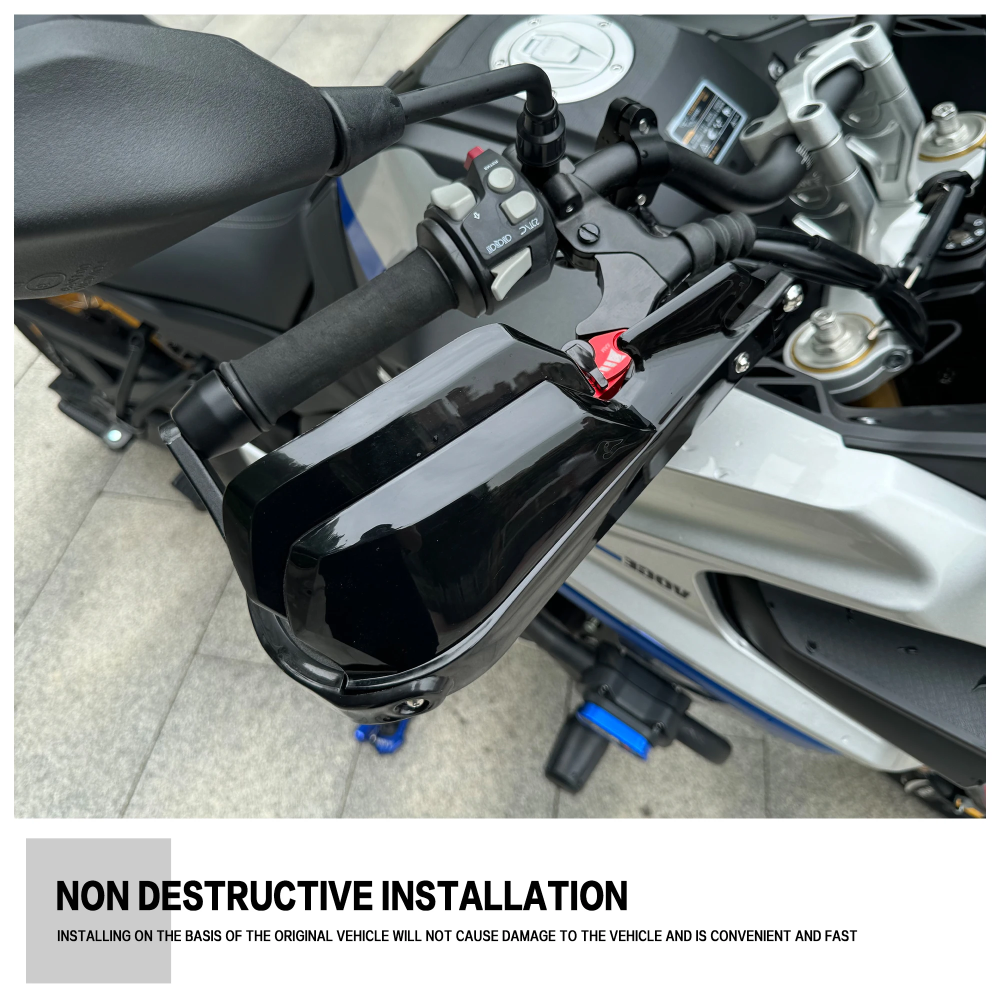 

Для мотоцикла Suzuki V-Strom 800DE 2023-2026: Новые защитные щитки для рук из алюминиевого сплава, ветрозащита