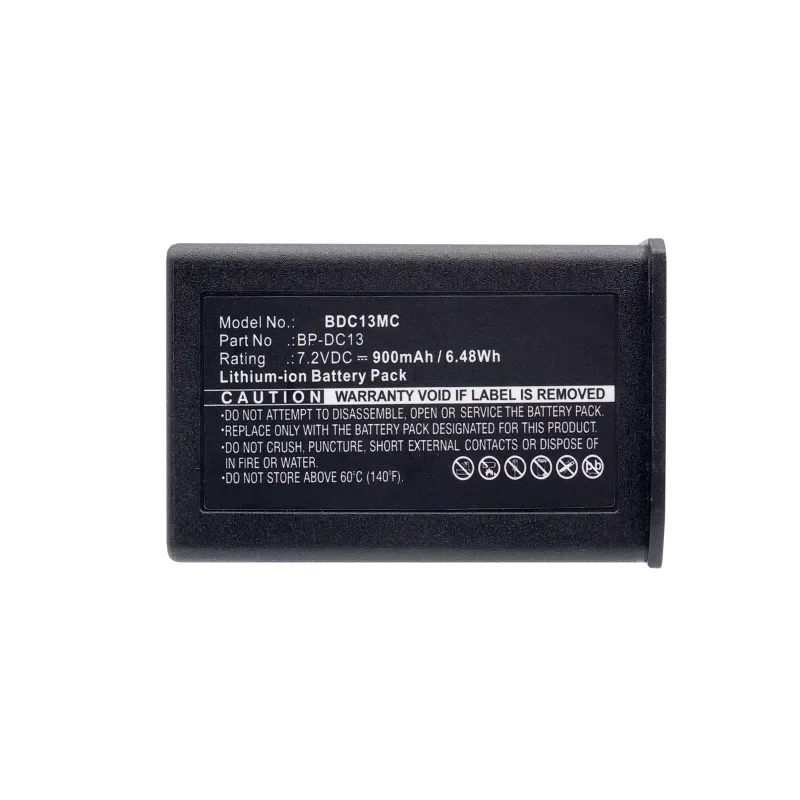 BP-DC13 for LC Digital Camera Silver 19800 T Typ 701 TL TL2 7.2V 900mAh High Quality Battery