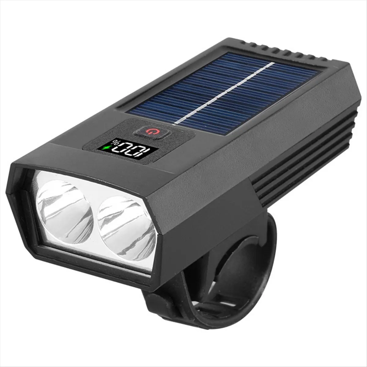 Solar Bike Light He…