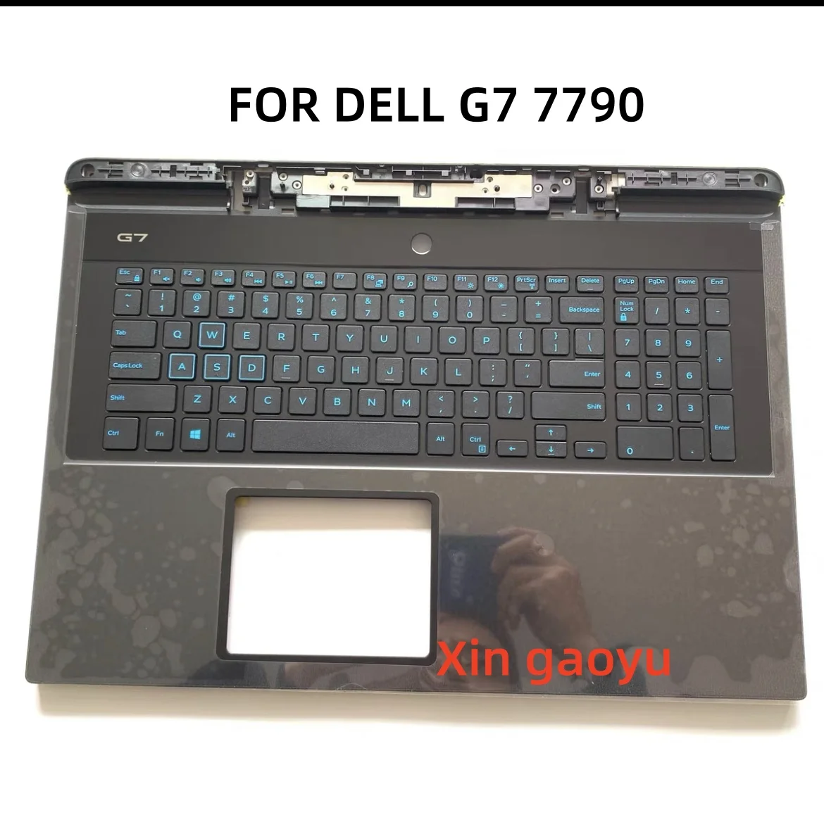 New Original FOR Dell G7 7790 keyboard C case with English  blue font and DP interface 06WFHN（No backlight）