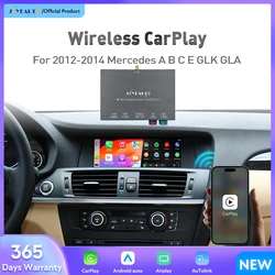 JoyeAuto Wireless Apple Carplay and Android Auto or Mercedes A B C E G ML CLS GLA GLK 2012-2014 NTG4.5/4.7 Google Play store