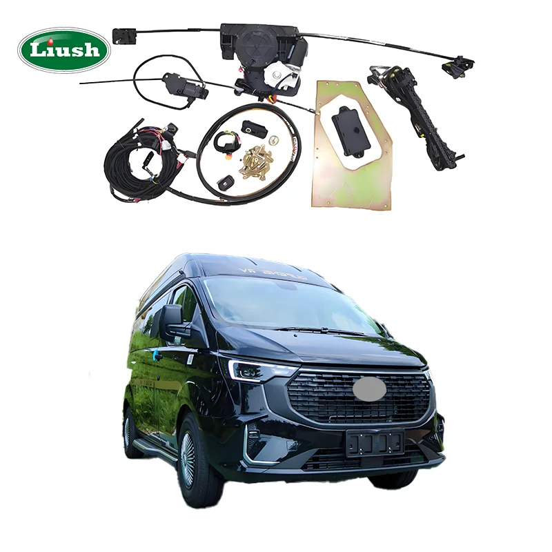

New Electric Middle Car Door For Iveco Business Van Remote Control Smart Power Sliding Car Door For Ford Transit V362