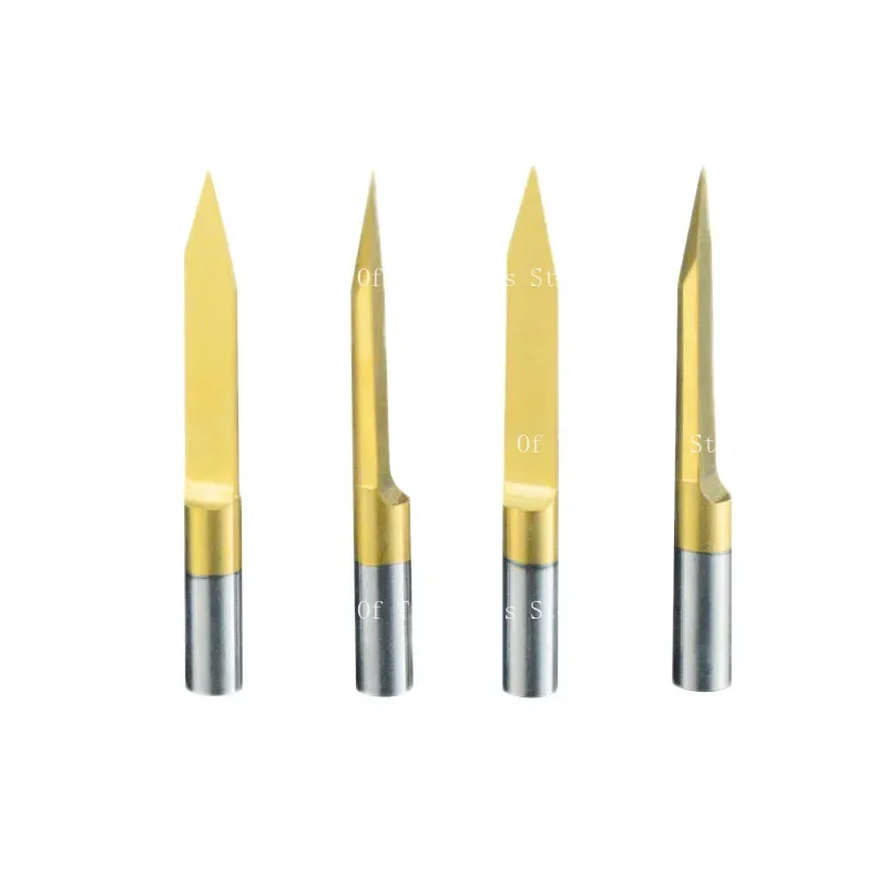 

10pcs 3.175 1/8 Engraving Cutter PCB Engraving Bits CNC Router Tool V Shape Titanium milling cutter