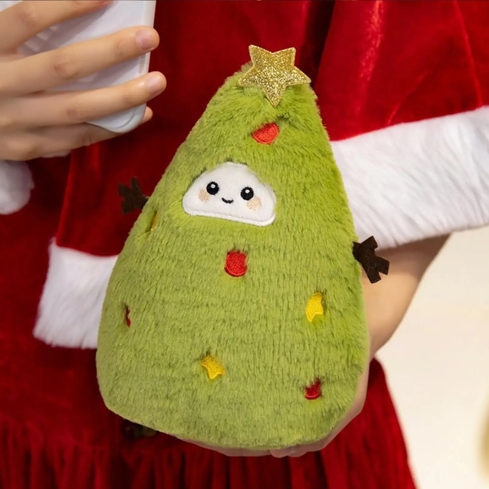 

Рождественские мягкие игрушки, милые 7-дюймовые плюшевые игрушки, декор, реалистичная фестивальная кукла для детей, праздник, домашний дом, день рождения, спальня, автомобиль