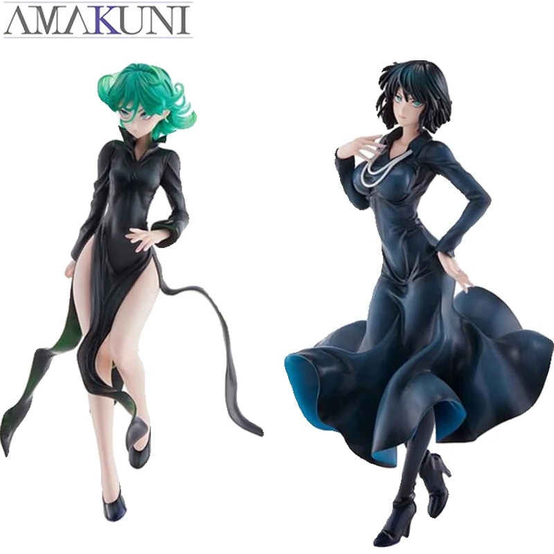 

In Stock Genuine Original AMAKUNI Terrible Tornado & Fubuki ONE PUNCH-MAN Action Anime Figure Model Doll Statuette Ornament Gift