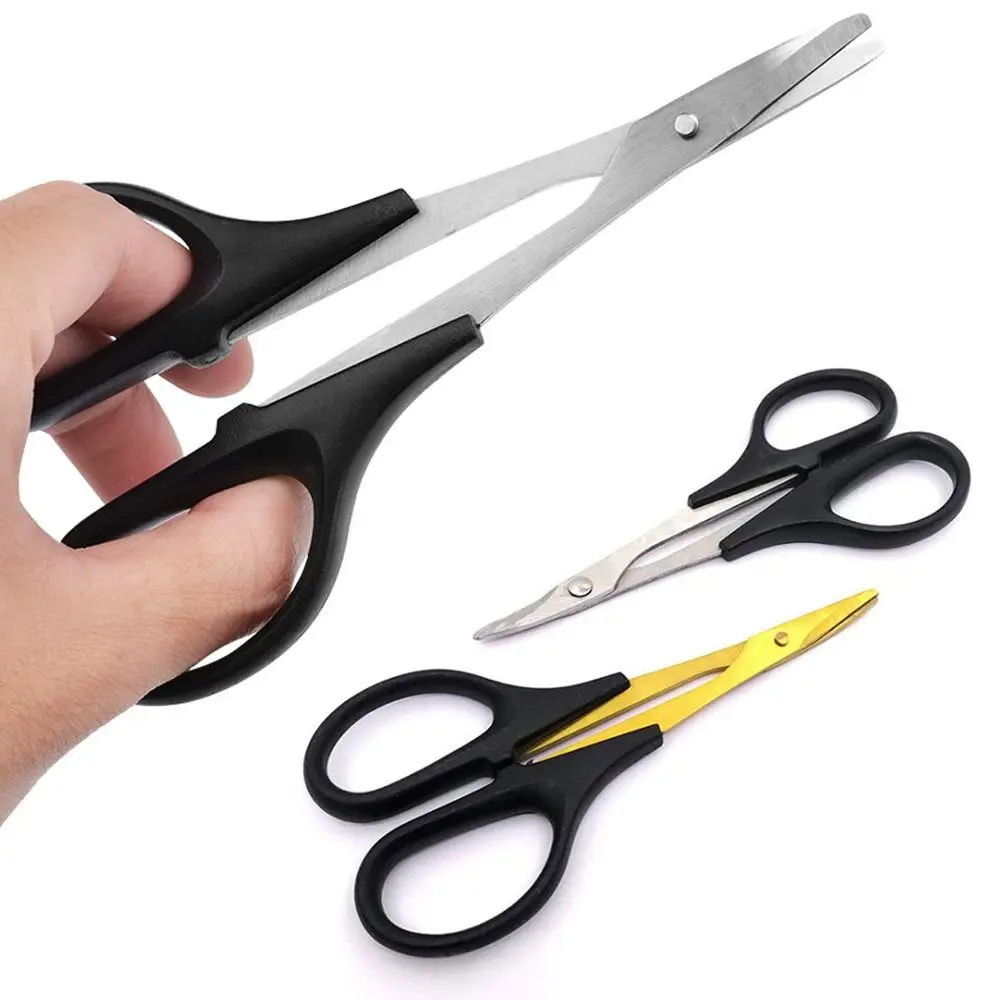 Durable Metal Rc Car Scissors for Model Car Body Cutting Trimming RC Car Shell Scissors Rc Parts Curved Blade Scissors