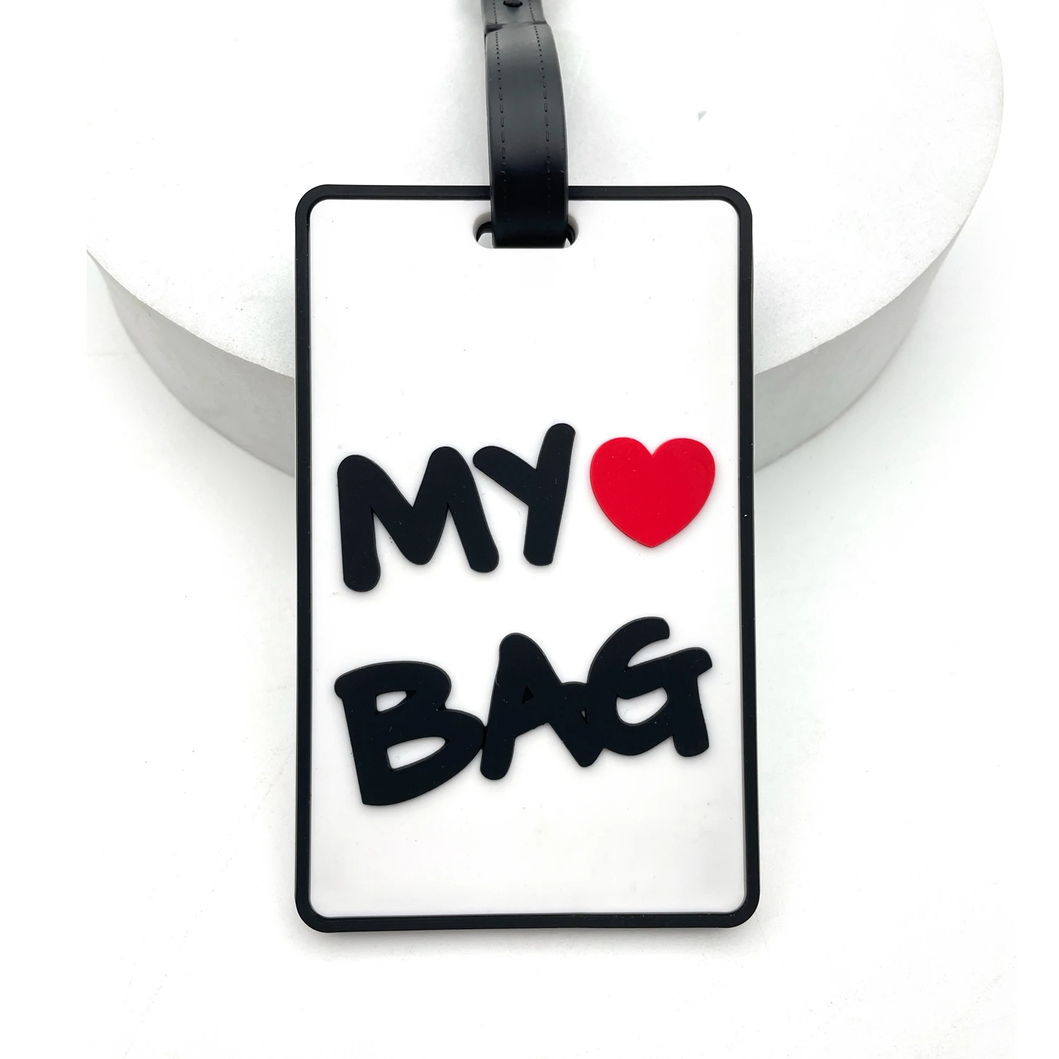 1PC/2pcs/4pcs Luggage Tag Creative Cartoon Suitcase Fashion Style Silicon Luggage Name ID Address Label Portable Travel  Label