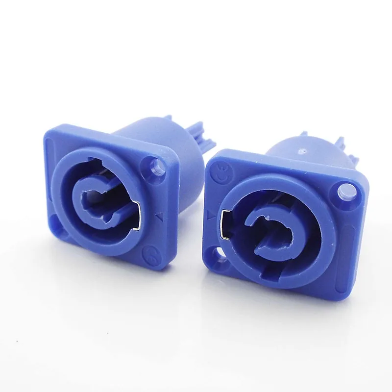 Powercon Connector Lockable Cable Connector Chassis Socket for Electric Drill LED Screen Stage Lighting Power Connecting A4