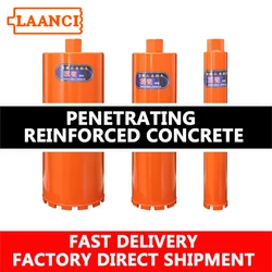 LAANCI Diamond Core Drill Bit for Reinforced Concrete 25-500mm Welded Process for Well Drilling and Center Drill Bit Operations