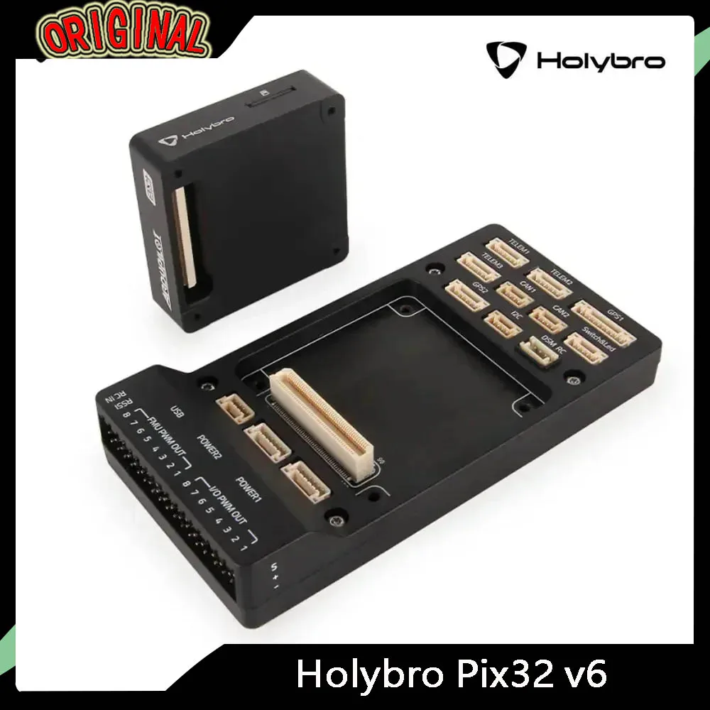 

Контроллер полета Holybro 2025 Pix32 v6 STM32H743 — базовая плата/мини-базовая плата, модуль питания и M9N/M10 GPS-для радиоуправляемых самолетов и дронов
