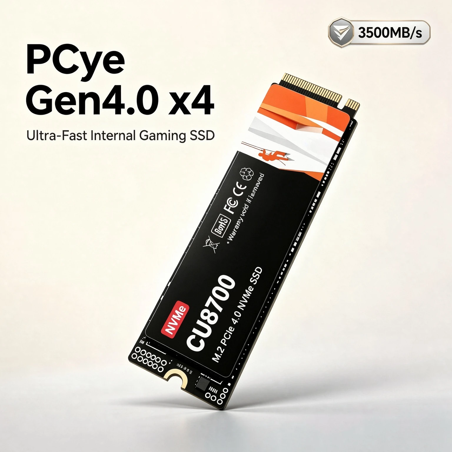[Brand+] NEW CU8700 SATA SSD Ultra High Speed Internal Solid State Drive 500GB 1TB 2TB 4TB for Laptop Desktop PC Storage Upgrade