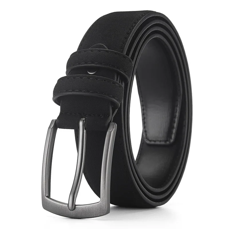 Belt Male Fashion Men's Luxury Designer Cowskin Belts For Jeans PU Leather Casual High Quality Pin Buckle Waistband Ceinture