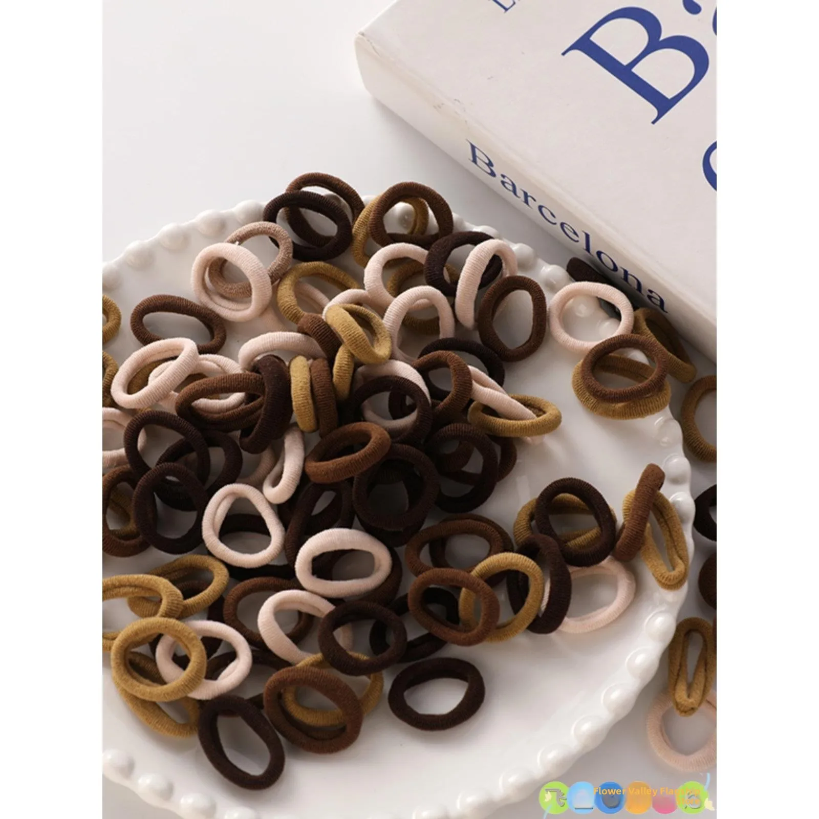 

High Elasticity Hair Ties for Women Girls Cute Hair Bands Hair Ropes for Ponytail Fashionable Hair Accessories for Little Girls
