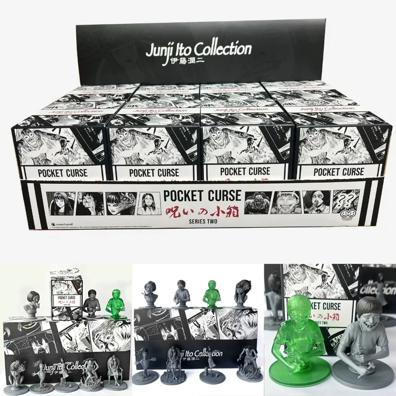 

Junjis Itos Curse Terror Horror комикс Mystery слепая коробка подарки игрушка модель аниме фигурка коллекционировать