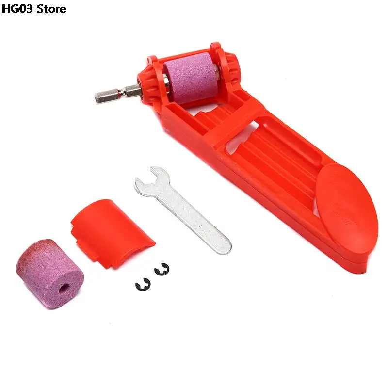 Portable Drill Grinder Bit Kit Sharpener Grinding Wheel Electric Knife Twist Drill Mini Angle Grinding Machine Power Tool