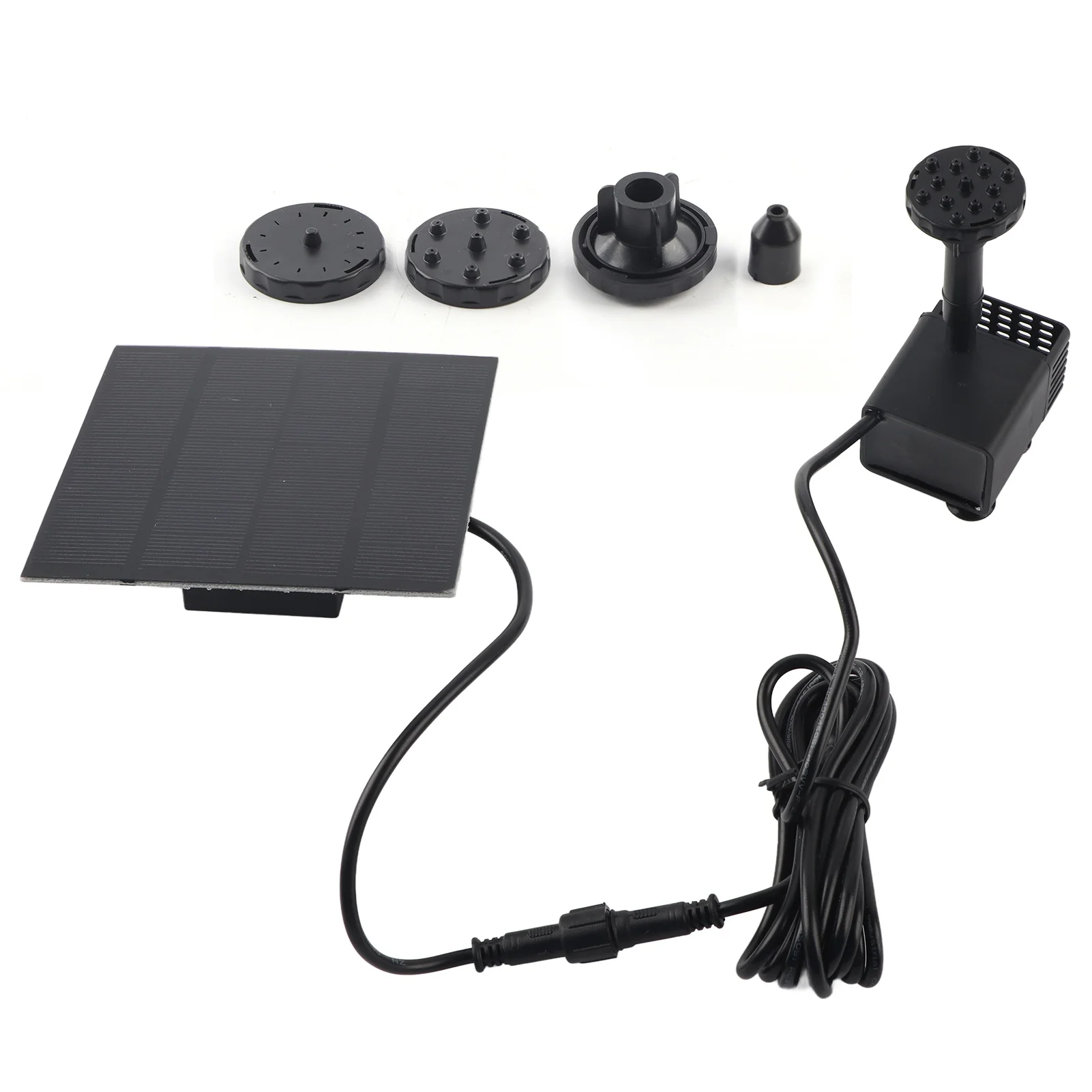 

Solar Fountain Pump Powered Water Floating Sprinkler for Bird Bath Garden Fish Tank
