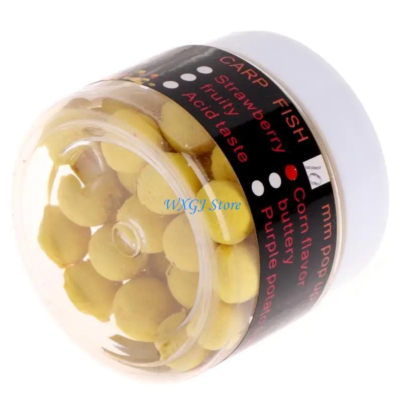 37JE 1 Box Carp Floating Fishing Lure Artificial Baits Beads Up Flavor Smell Bal