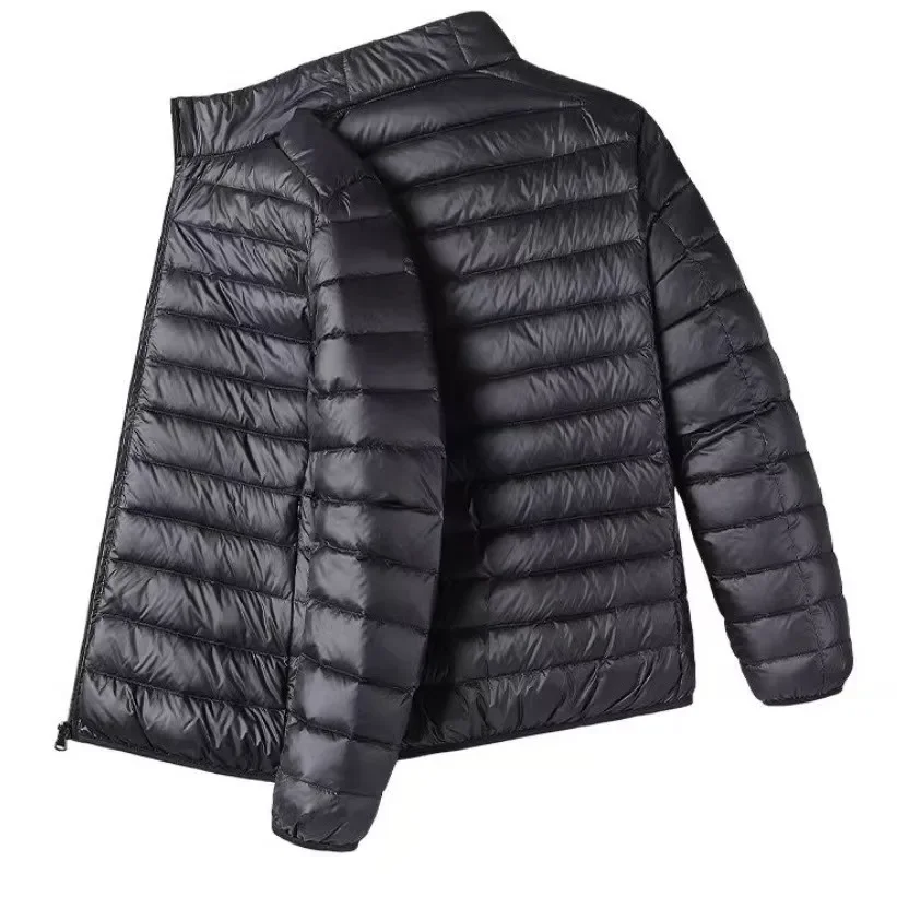 2026Men's Fashion Casual Thick Cotton Jacket for Autumn and Winter, Korean Style Slim Fit, Smooth Silhouette, Sizes M-5XL