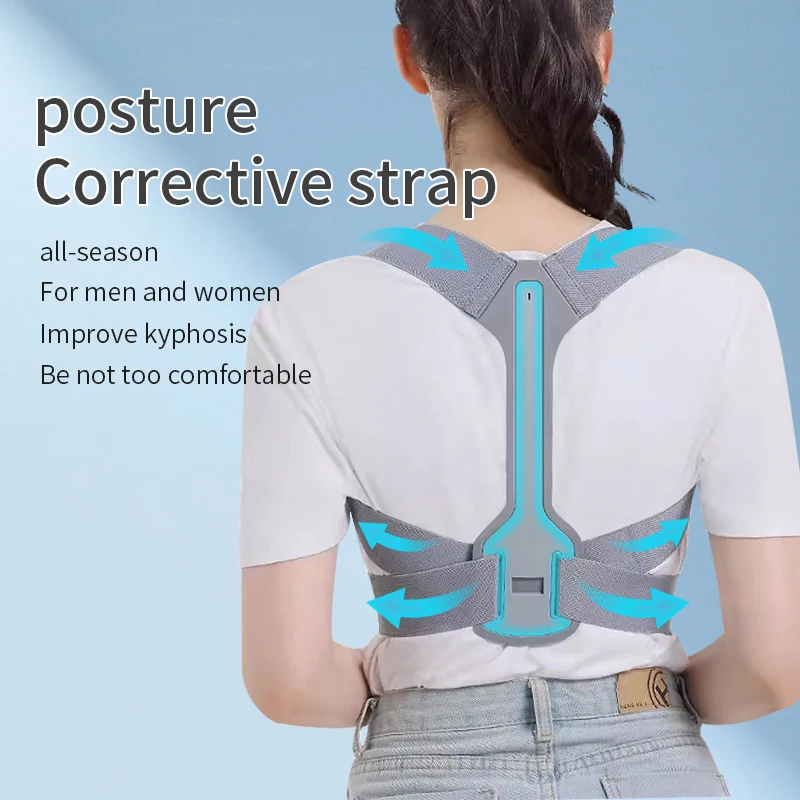 Back Posture Correction Belt Hunchback Prevention Correction of Sitting Posture Unisex Breathable Body Shaping