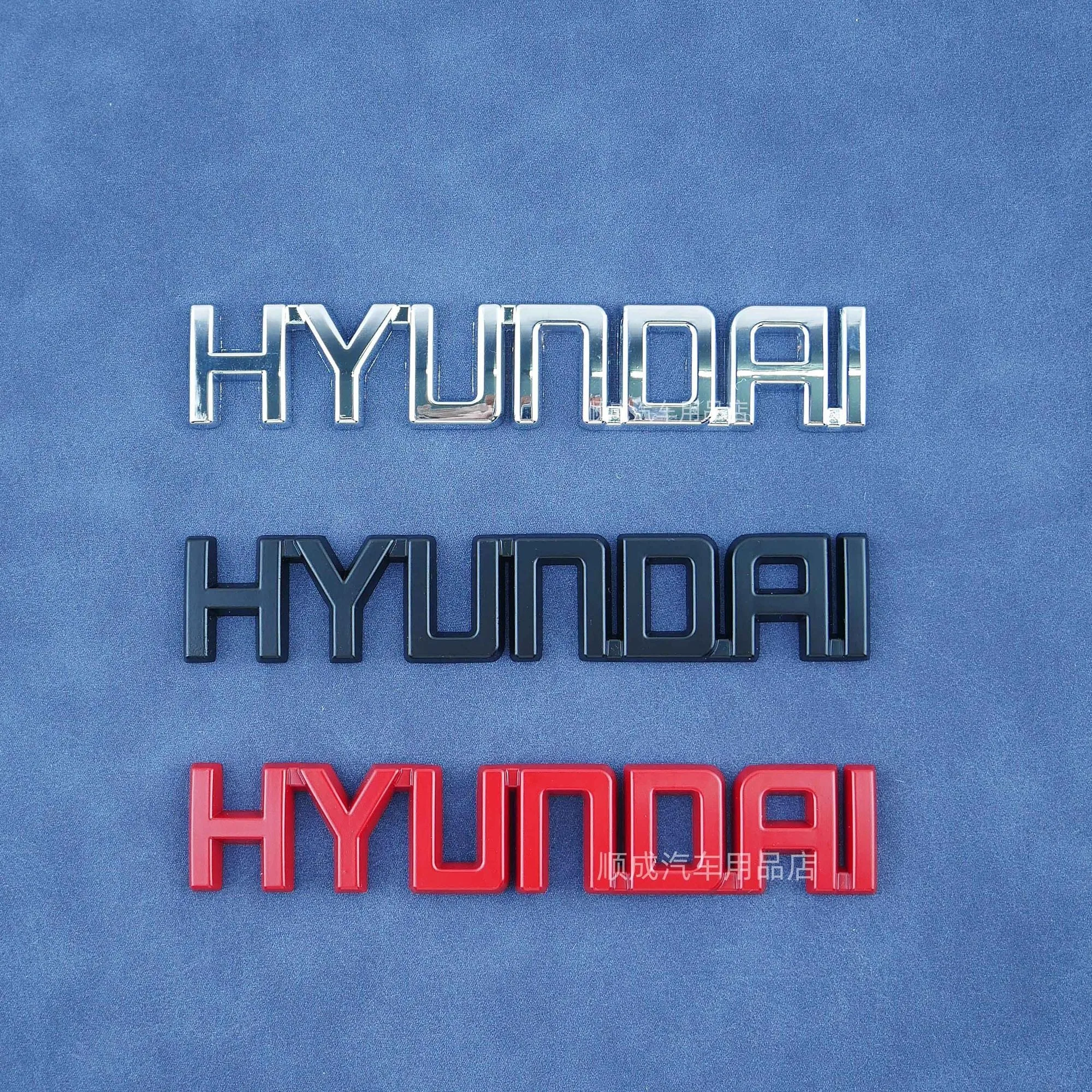 Keychain Car Logo Stickers Refitting Metal Emblem Auto Accessories For Hyundai Tucson IX35 I30 I20 Kona Coupe Veloster I40 Getz  - view 2