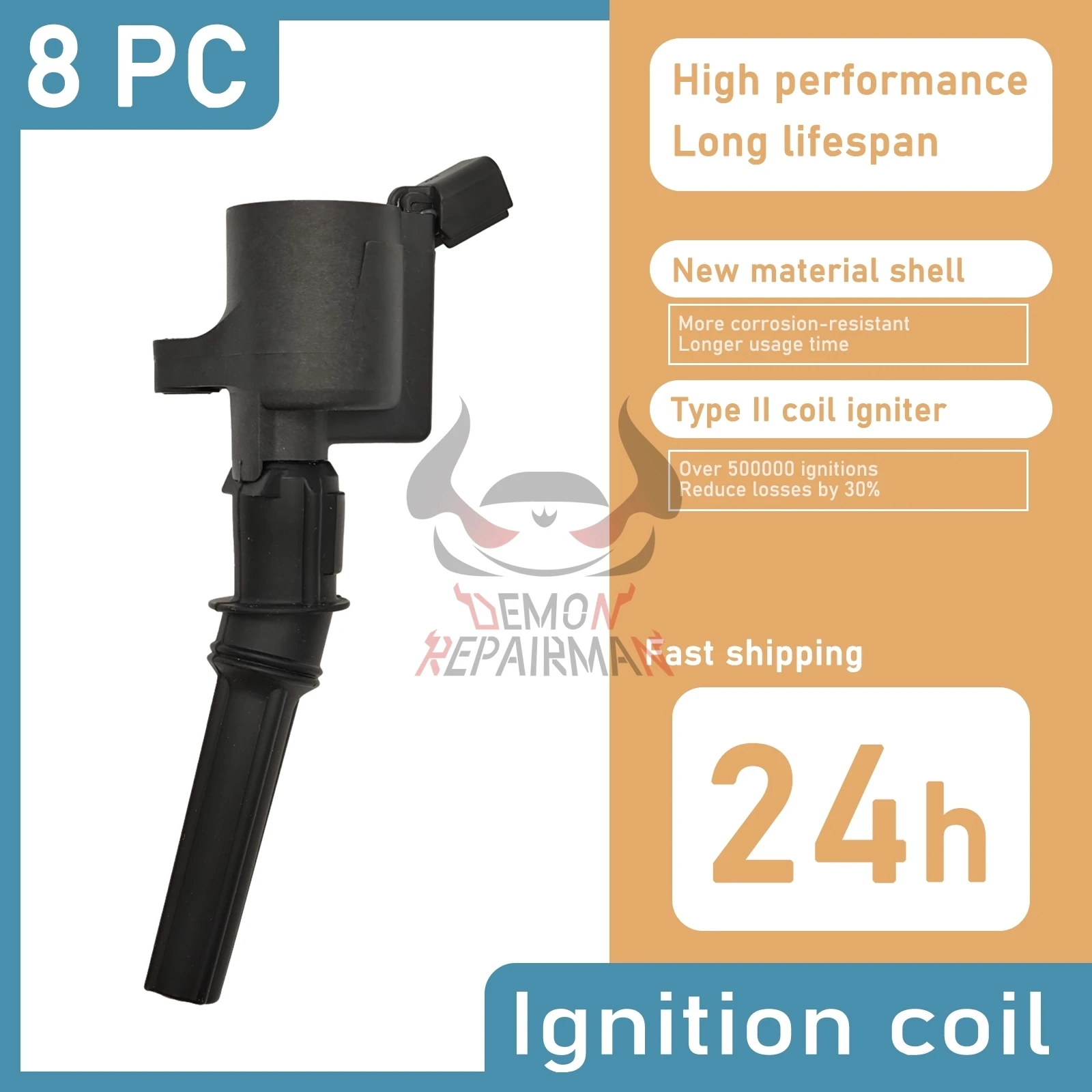 8pc Ignition Coils 3W7Z12029A For Ford Crown Victoria F150 4.6L 5.4L 6.8L Lincoln Town Mercury DG-508 DG508 Car Accessories