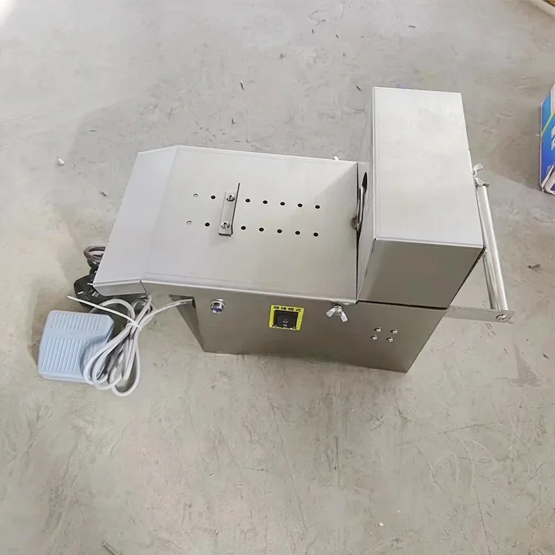 Food Grade Stainless Steel Electric Automatic Sausage Knotting Machine Sausage Binding Tying Linking Machine