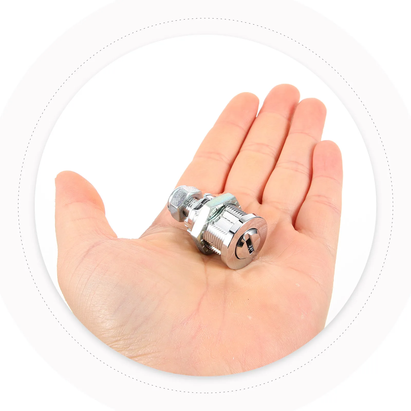 

Замок для витрин из нержавеющей стали, металлический защитный замок для шкафов, ящиков, картотек, с ключами