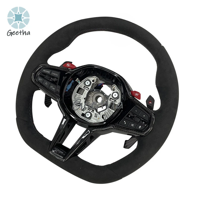 For M Performance Steering Wheel for BMW G30 G31 G32 X3 G01 X4 G02 M2 G87 M3 G80 M4 G82 G42 G20 LCI M5 F90 G11