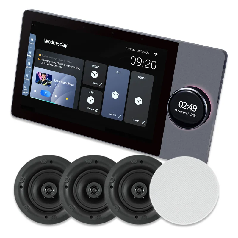 Android 8 Inch 4-Way Speakers Multi-Functional Central For Smart Home
