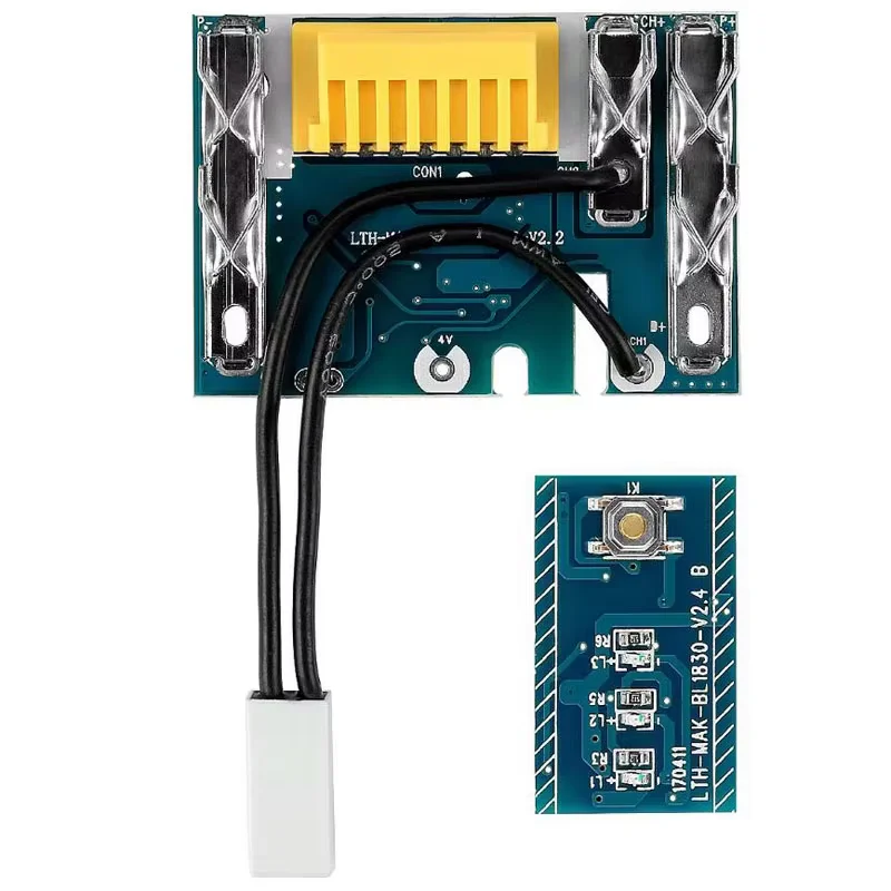 BL1430 Battery Plastic Case PCB Charging Protection Board Shell For MAKITA 14.4V BL1460 3.0Ah 6.0Ah LED Li-ion Battery Indicator