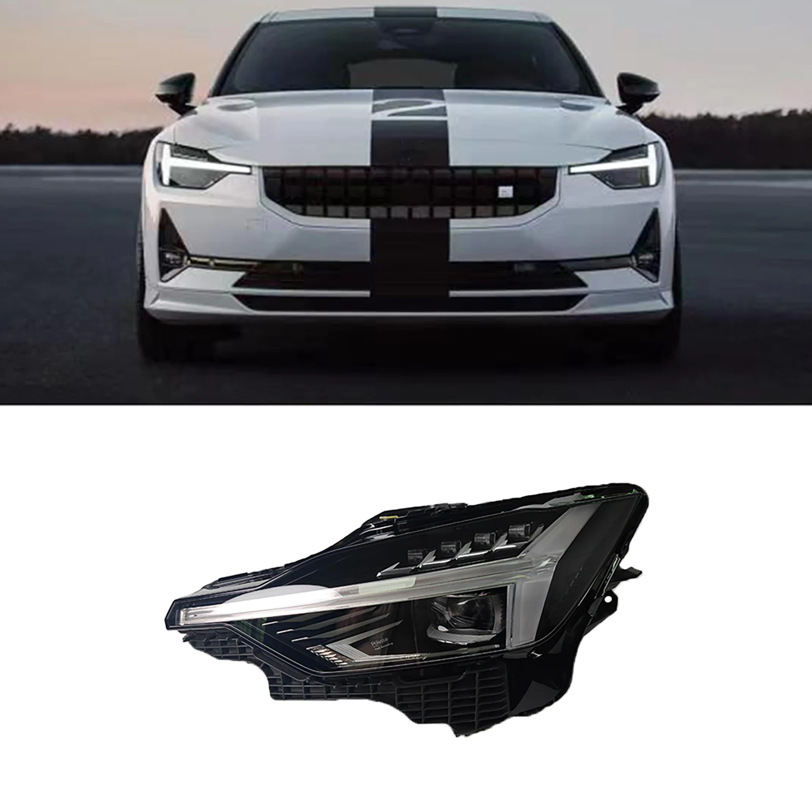 High Quality 31698071 31698070 for Volvo Polar Star Headlamps Headlamps Automotive Lighting System Plastic Volvo S80 S90
