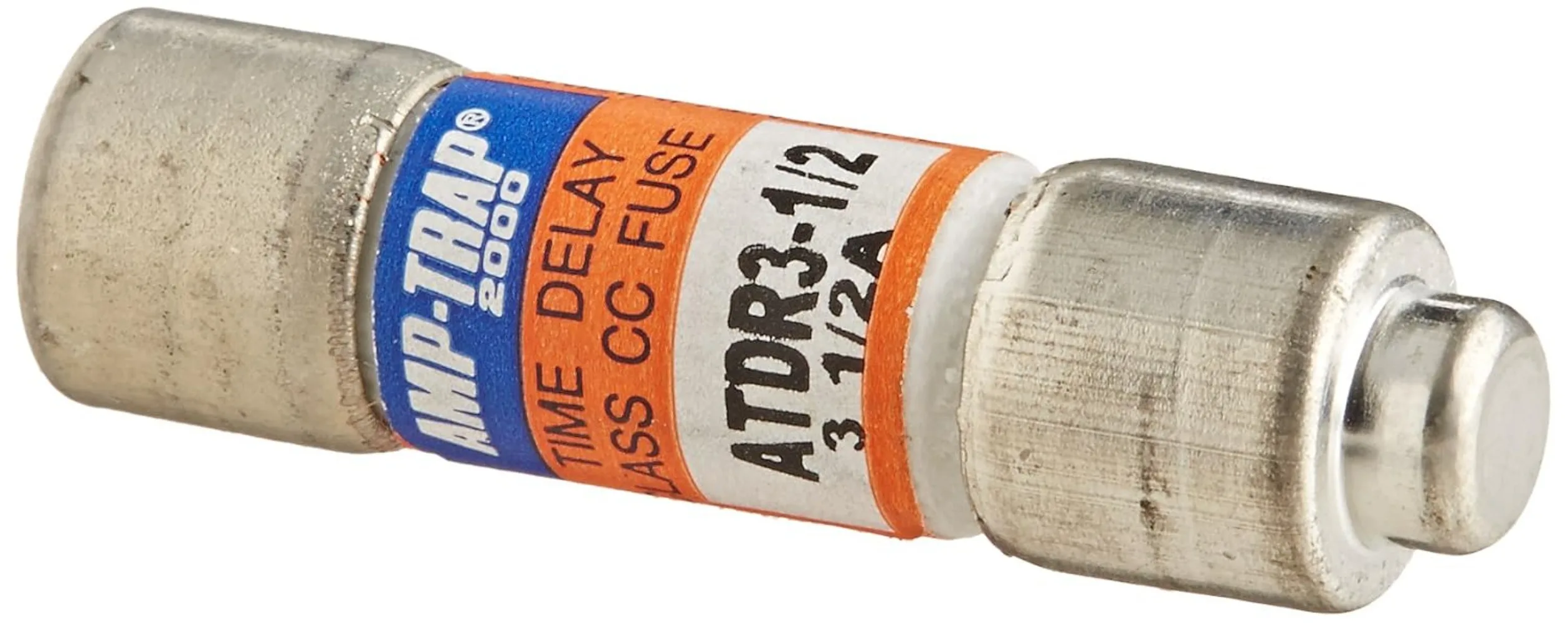 ATDR3-1/2 Cartridge Fuse, 3.5 Amp 600VAC Time-Delay Current Limiting Class CC Fuse ATDR-3-1/2 10 pcs