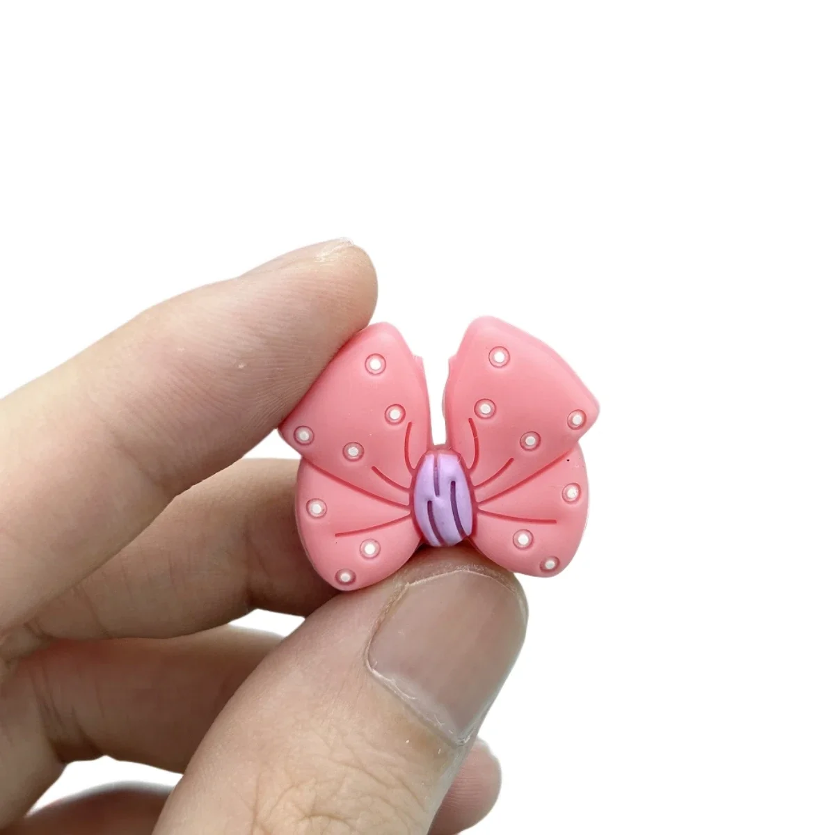 Mixed Bow Flower Silicone Beads para o Bebê, DIY Chupeta, Cadeia, Colar, Esferográfica, Caneta Acessórios, BPA Free, Kawaii Brinquedos, Presentes, 10 Pcs, Lote